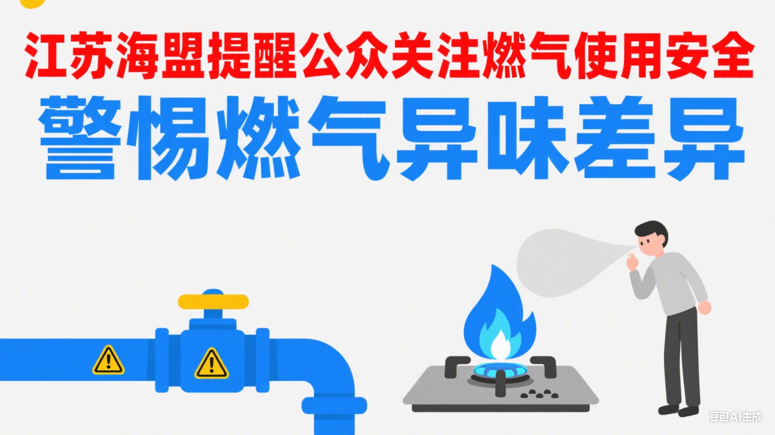 江蘇海盟提醒公眾關(guān)注燃?xì)馐褂冒踩?——警惕燃?xì)猱愇恫町?/></a></div>
							<div   id=