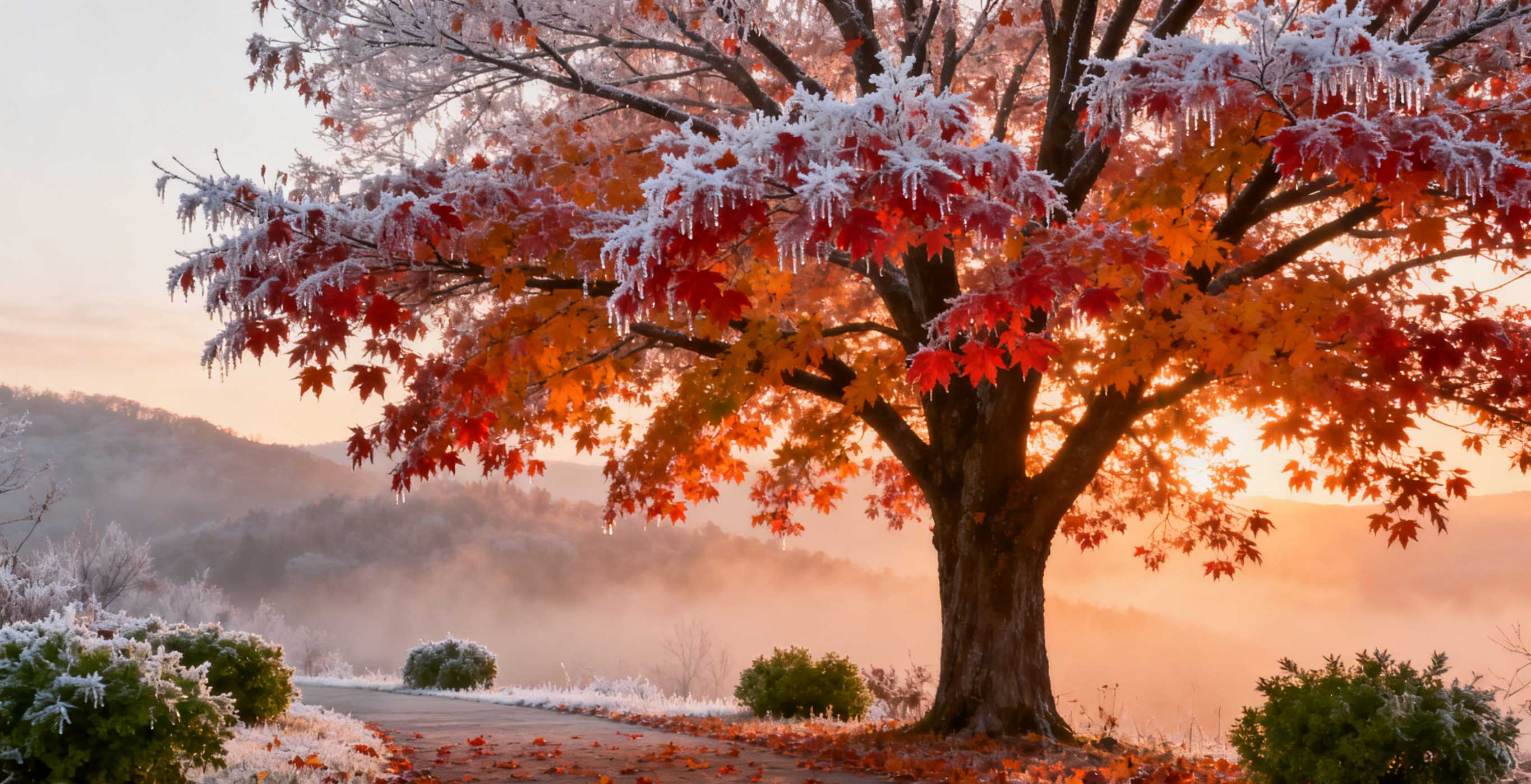 霜至秋暮，海盟與你暖迎冬序