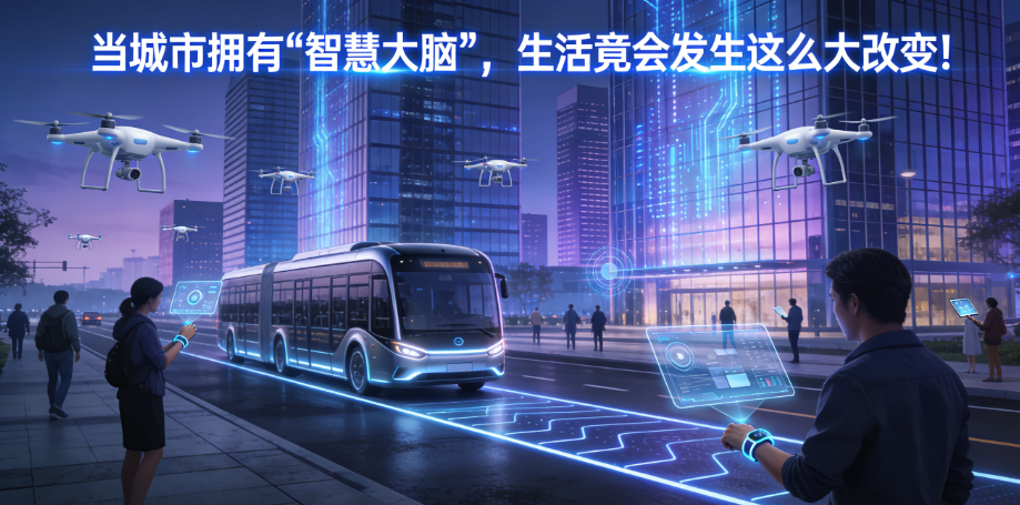 當(dāng)城市擁有 “智慧大腦”，生活竟會(huì)發(fā)生這么大改變！